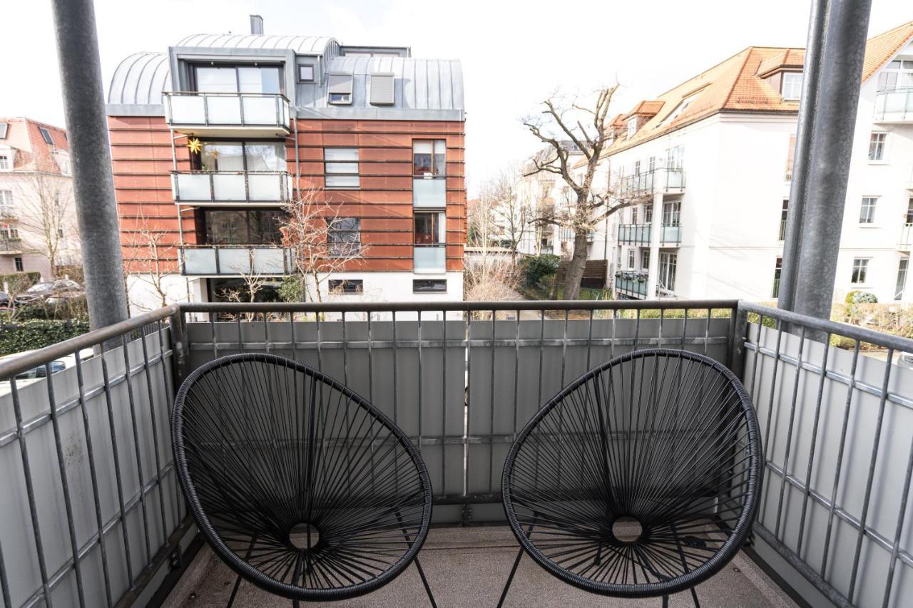 Stylisches Apartment Im Herzen Von Dresden + Parkplatz + Netflix + Self Check-In Exterior foto